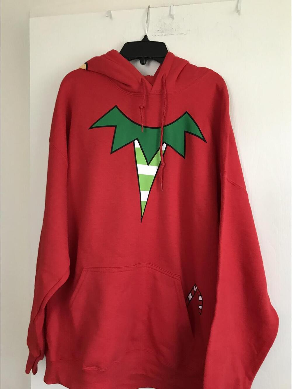 Bronner's Elf Holiday Hoodie Red XL